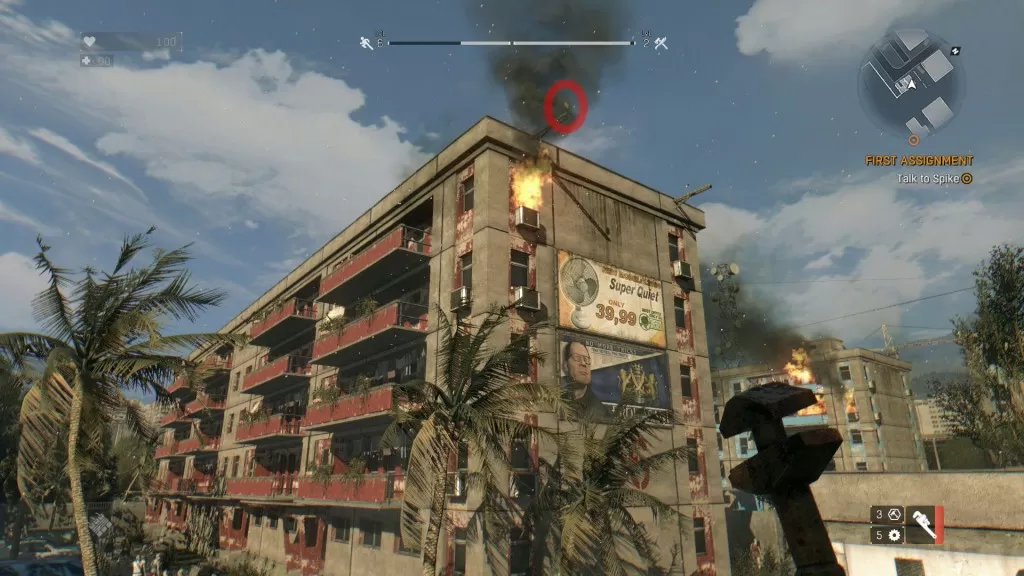 Dying Light Building 4 Flag Location