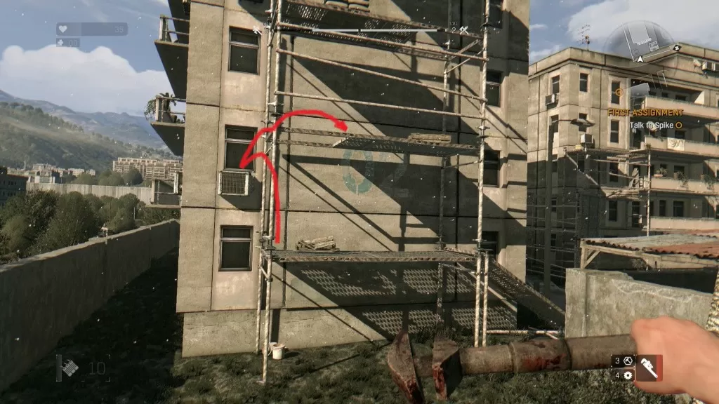 Dying Light Building Flag 3