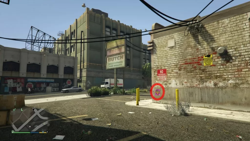 GTA 5 Downtown Vinewood Monkey Mosaics