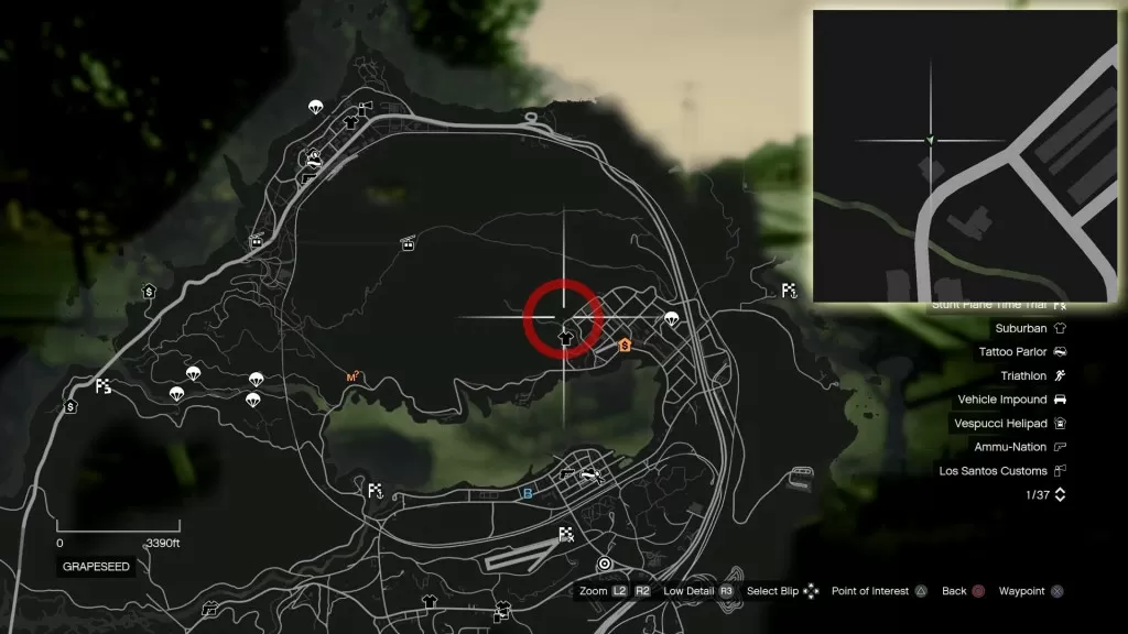 GTA V Grapeseed Location of Monkey Mosaics