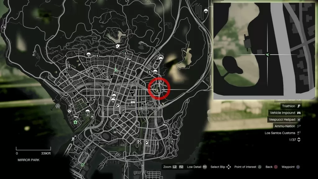 GTA V Mirror Park Monkey Mosaics