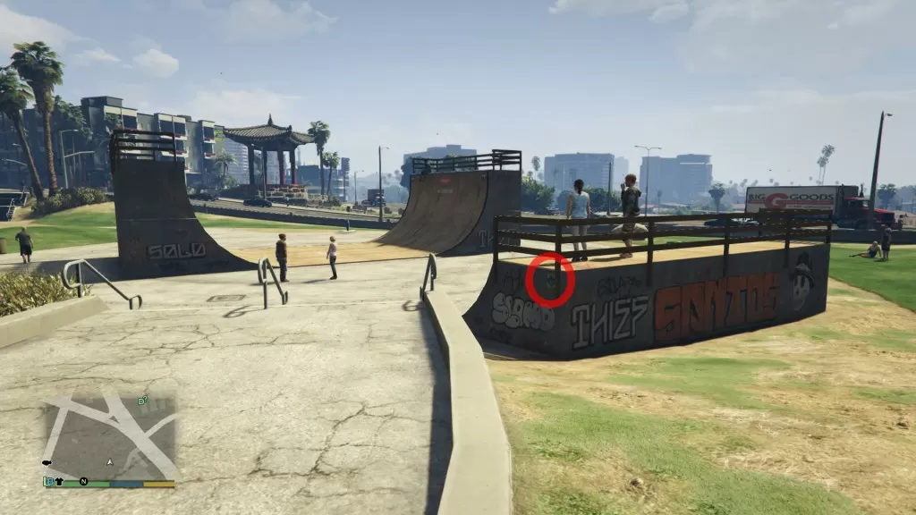 GTA V Vespucci Canals Monkey Mosaics