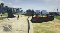 GTA V Vespucci Canals Monkey Mosaics