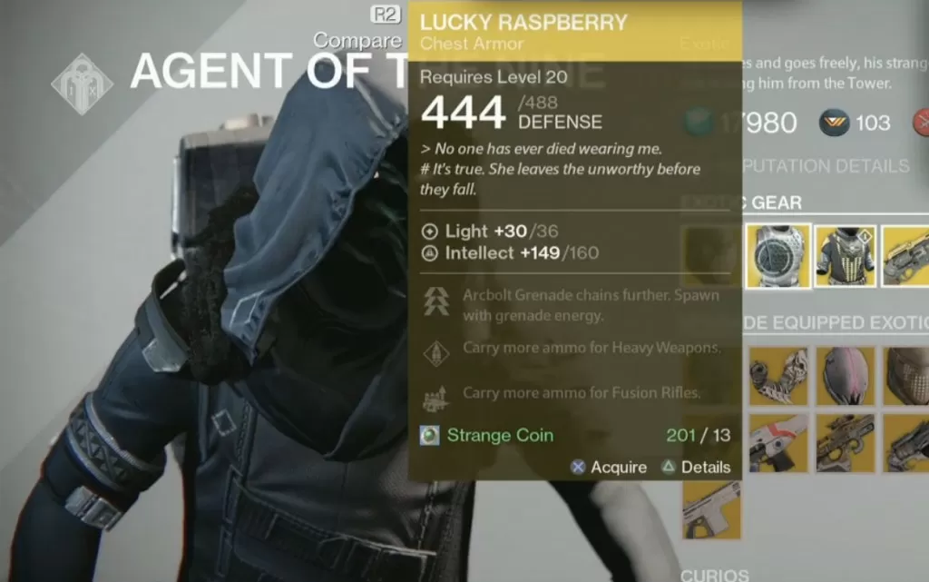 Lucky Raspberry Xur Jan 9