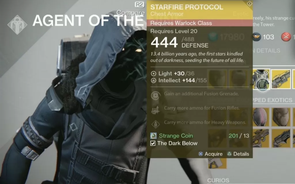 Starfire Protocol Xur Jan 9