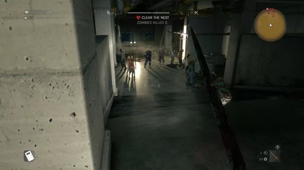 Dying Light Quarantine Zone Parking Lot