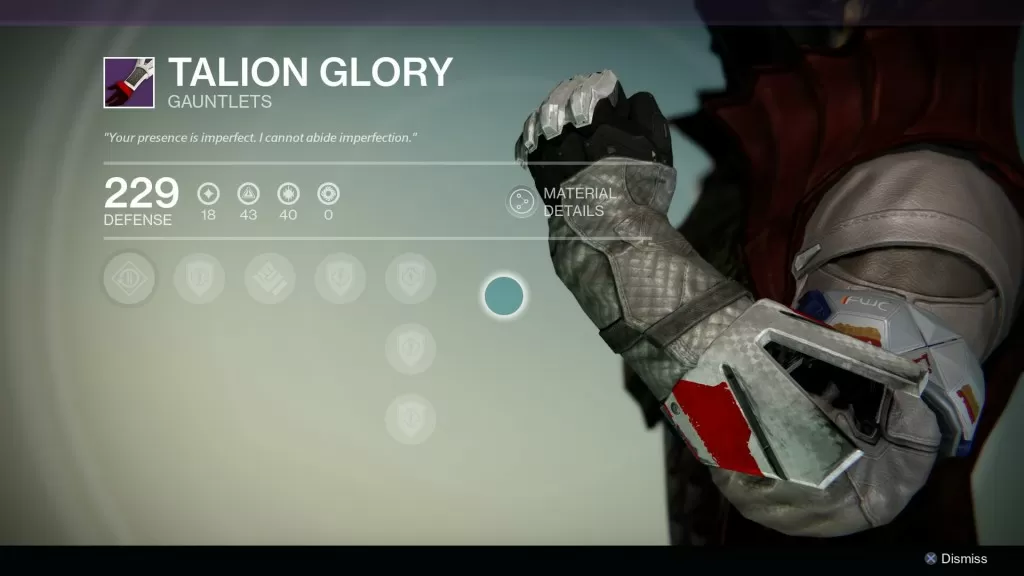 Warlock crucible armor 4