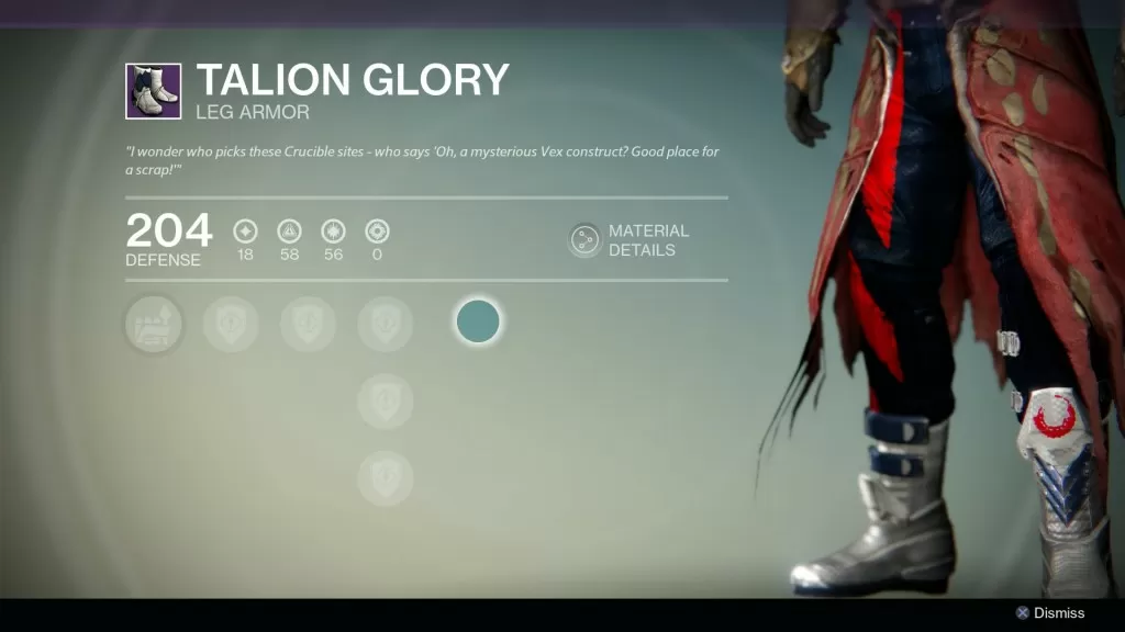 Warlock crucible armor 5