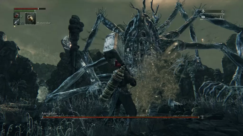 Bloodborne Amygdala Boss Nightmare Frontier