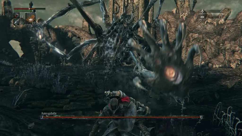 Bloodborne Amygdala Boss Nightmare Frontier