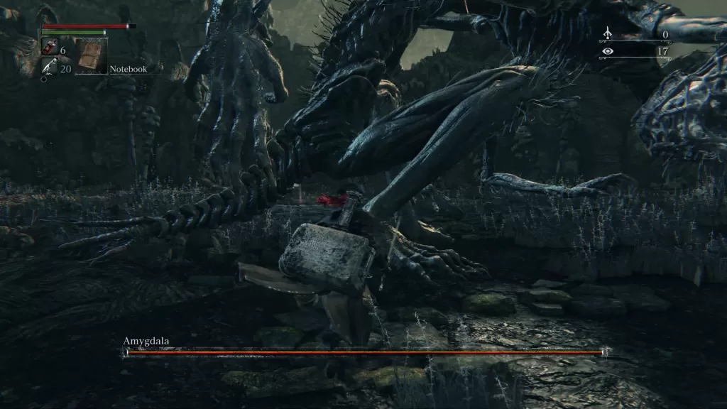 Bloodborne Amygdala Boss Nightmare Frontier