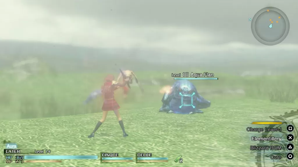 final fantasy type0 aqua flan