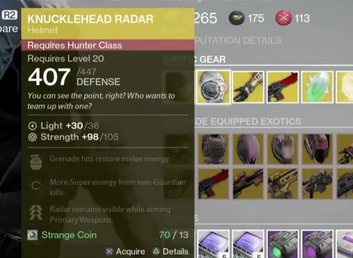 Knucklehead Radar