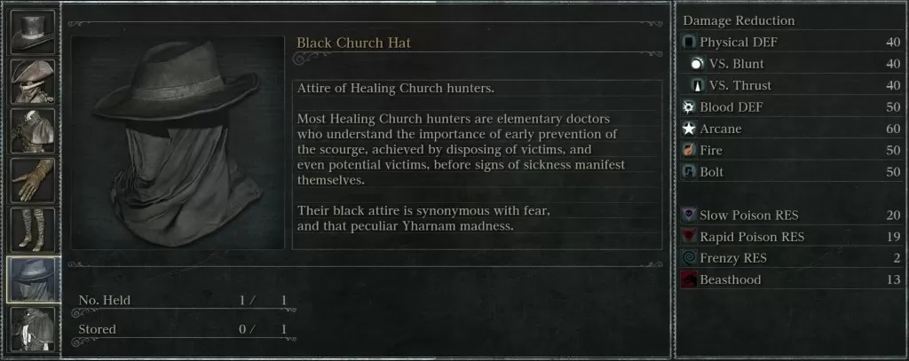 black church hat