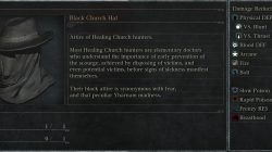 black church hat