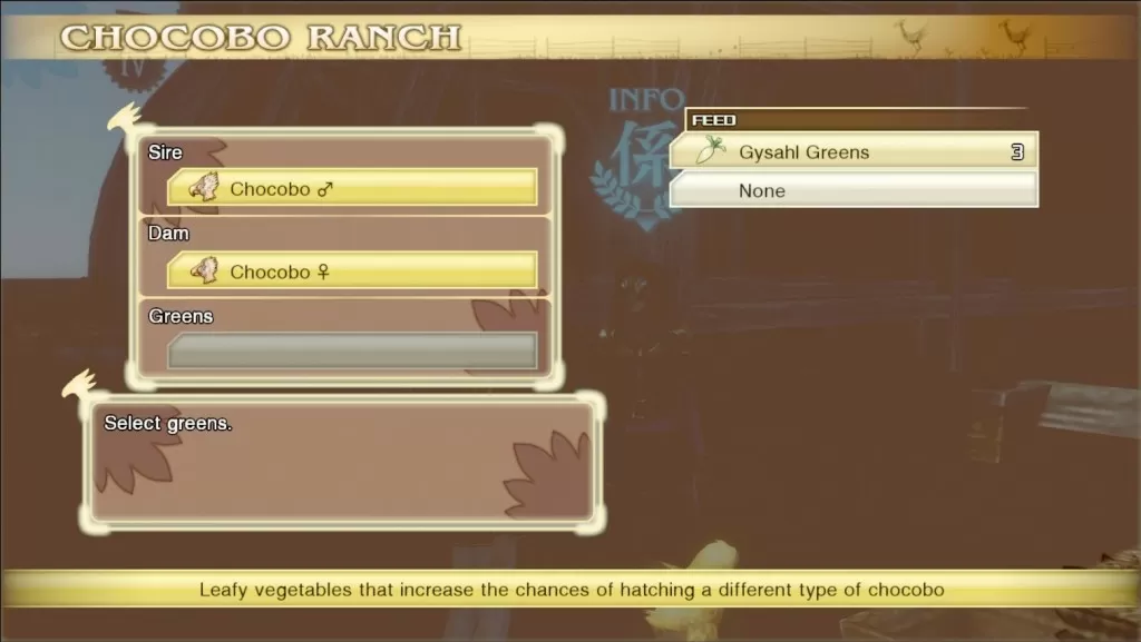 final fantasy type-0 chocobo breeding 2