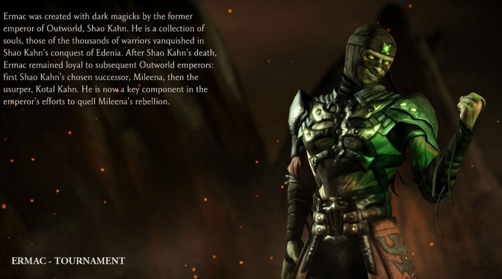 mkx ermac outfit