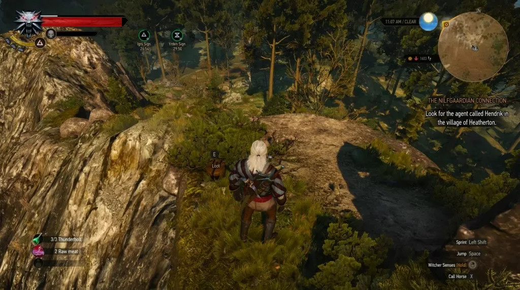 witcher 3 Enhanced Saddle