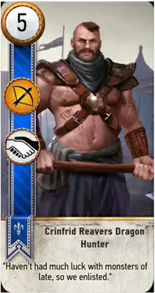 Crinfrid Reavers Dragon Hunter card