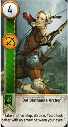 Dol Blathanna Archer card