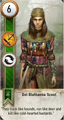 Dol Blathanna Scout card