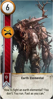 Earth Elemental card