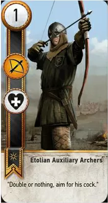 Etolian Auxiliary Archers card