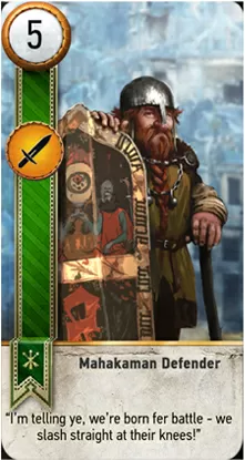 Mahakaman Defender card