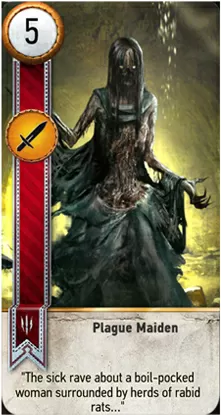 Plague Maiden card