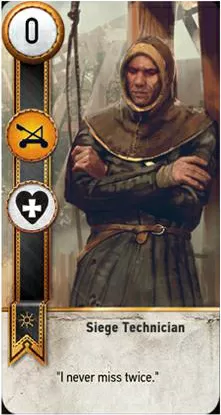 Siege Technician card