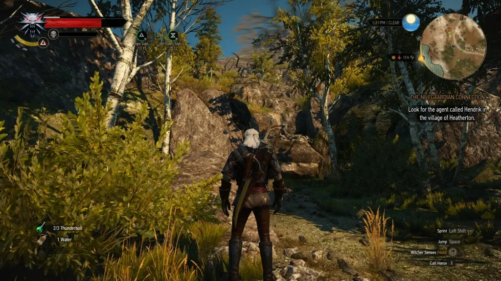 TW3 Wild Hunt No Mans Land Place of Power