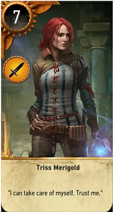 Triss Merigold card