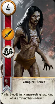 Vampire: Bruxa card