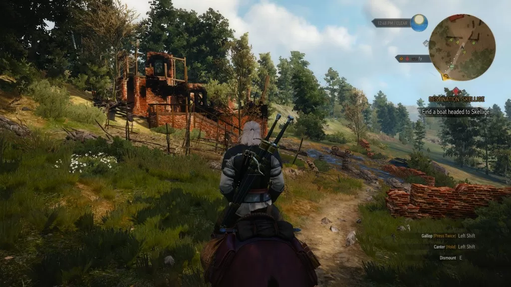 Witcher 3 Enhanced Feline Armor Diagram Location