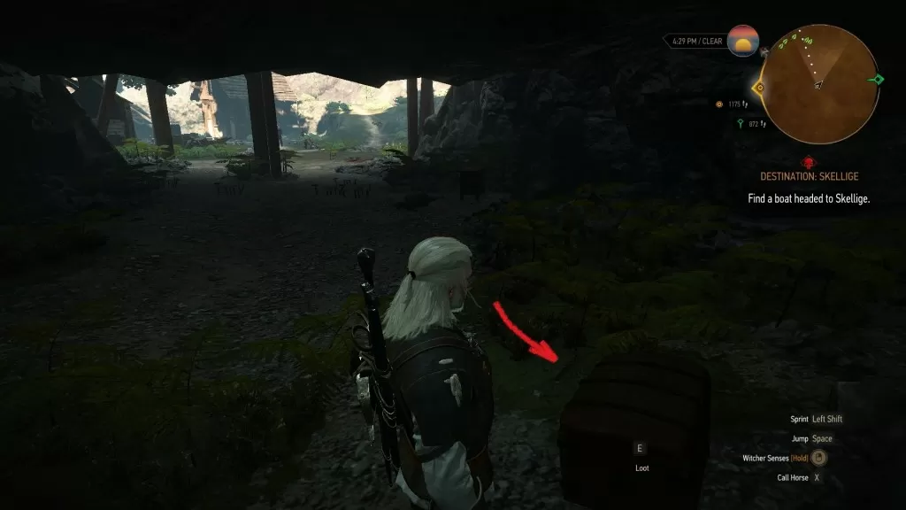 Witcher 3 Enhanced Feline Gauntlets Location