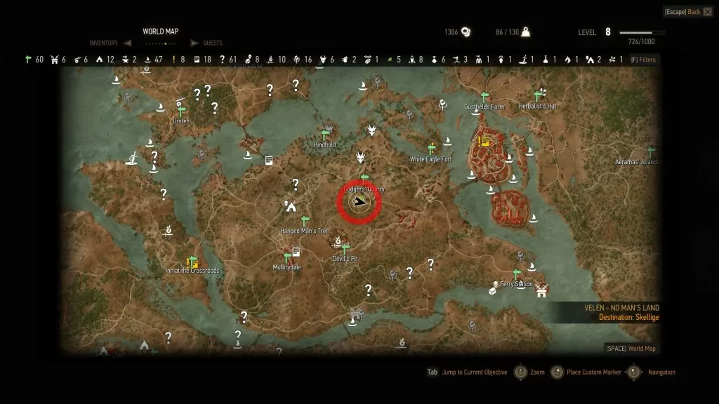 Witcher 3 Enhanced Feline Gauntlets Location