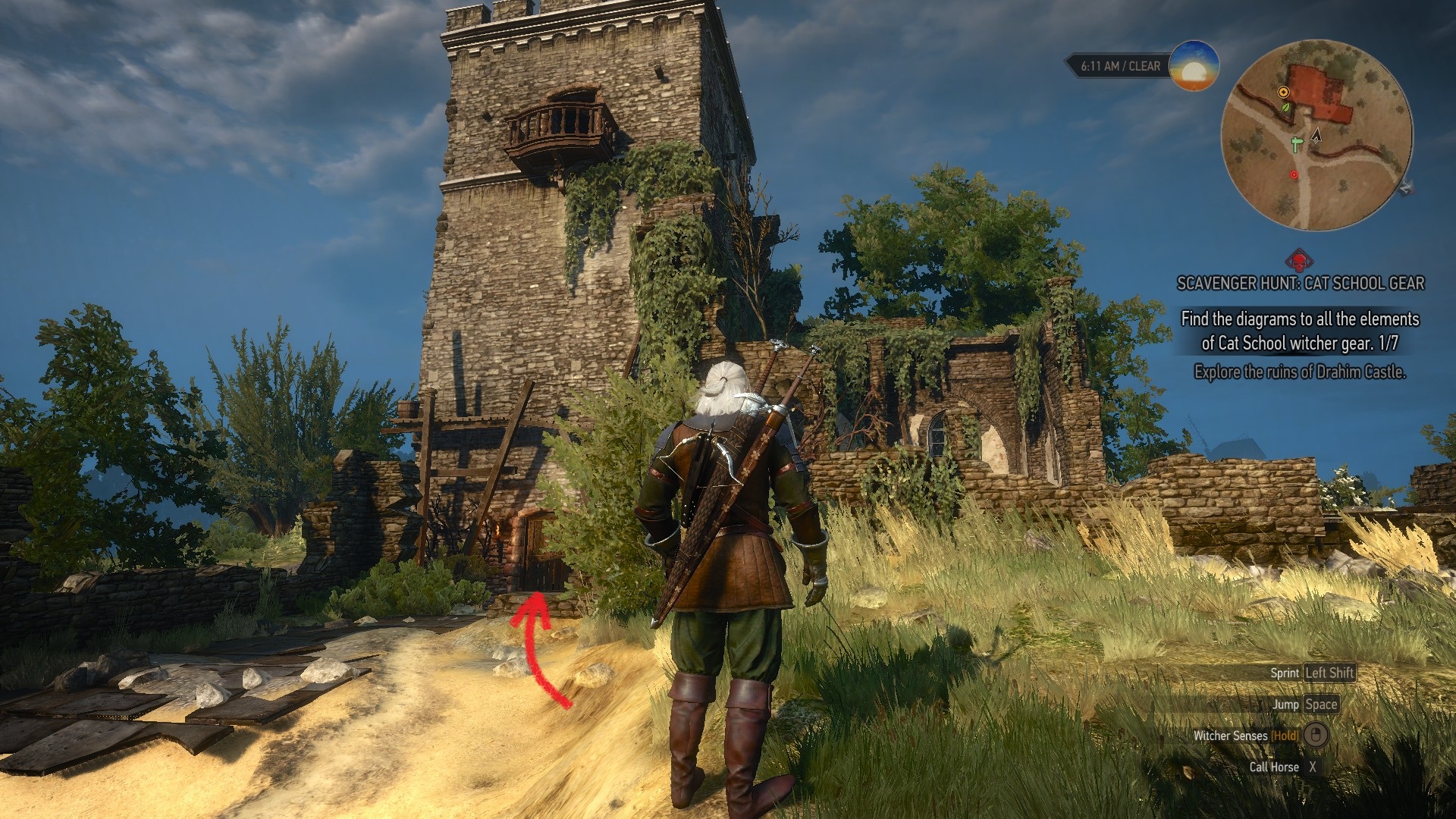 The Witcher 3 Scavenger Hunt Guide: Cat School Gear