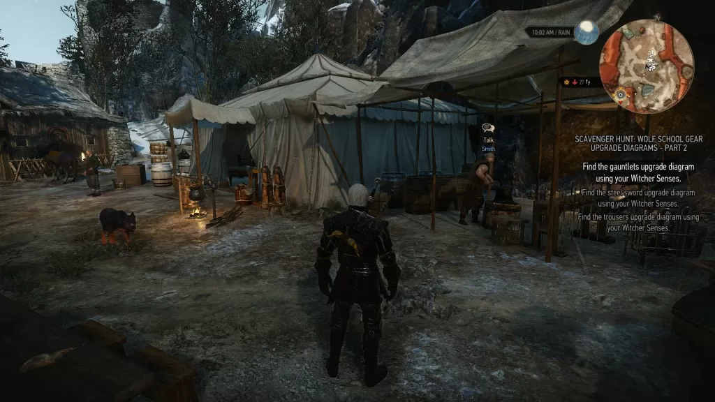 Witcher 3 Kaer Muire Blacksmith Location