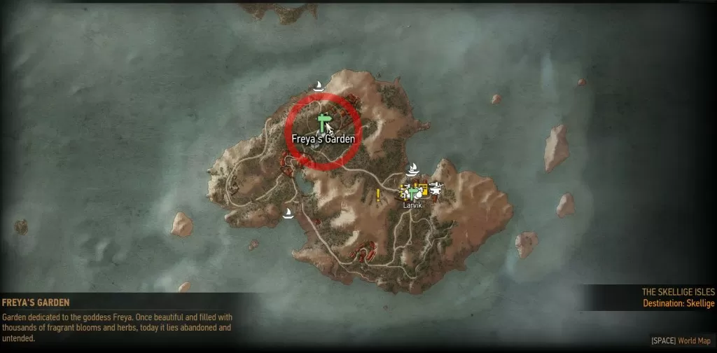 Witcher 3 Longclaw Diagram Location