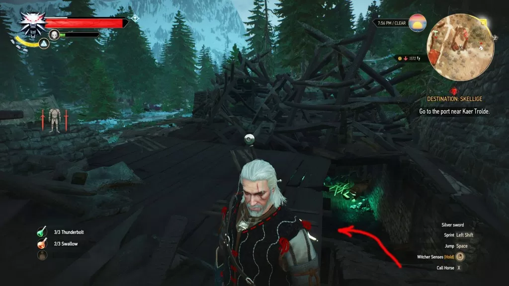 bear steel sword location