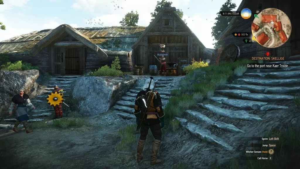 witcher 3 blacksmith larvik