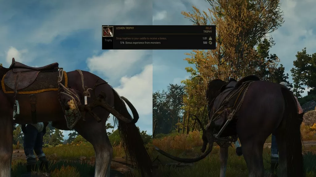 leshen monster trophy witcher 3