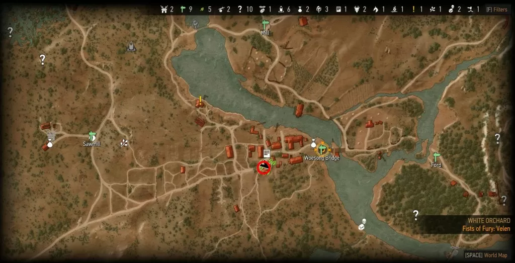 white orchard armorer location