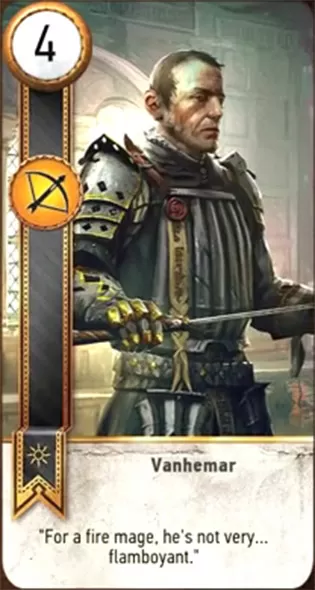 vanhemar card