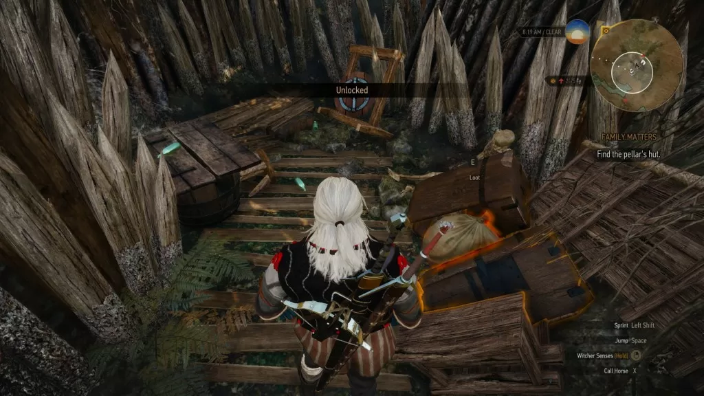 witcher 3 marshes treasure 4