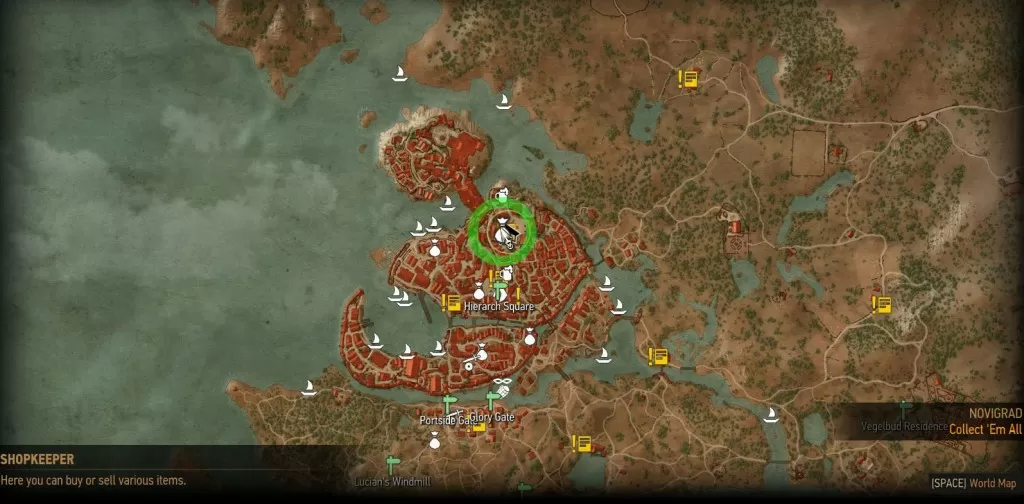 Witcher 3 Location of Elven Crossbow