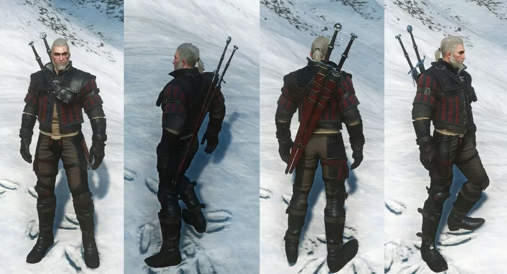 Witcher 3 Superior Wolf School Gear Look