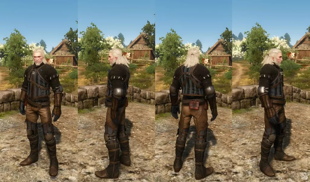 Witcher 3 Temerian Armor Set Looks