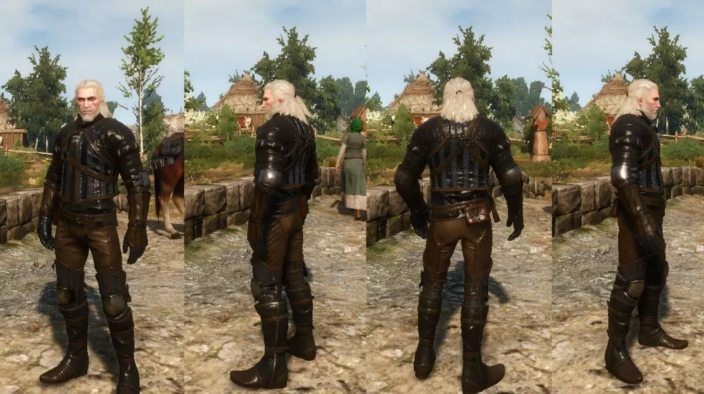 Witcher 3 Temerian Armor Set Looks