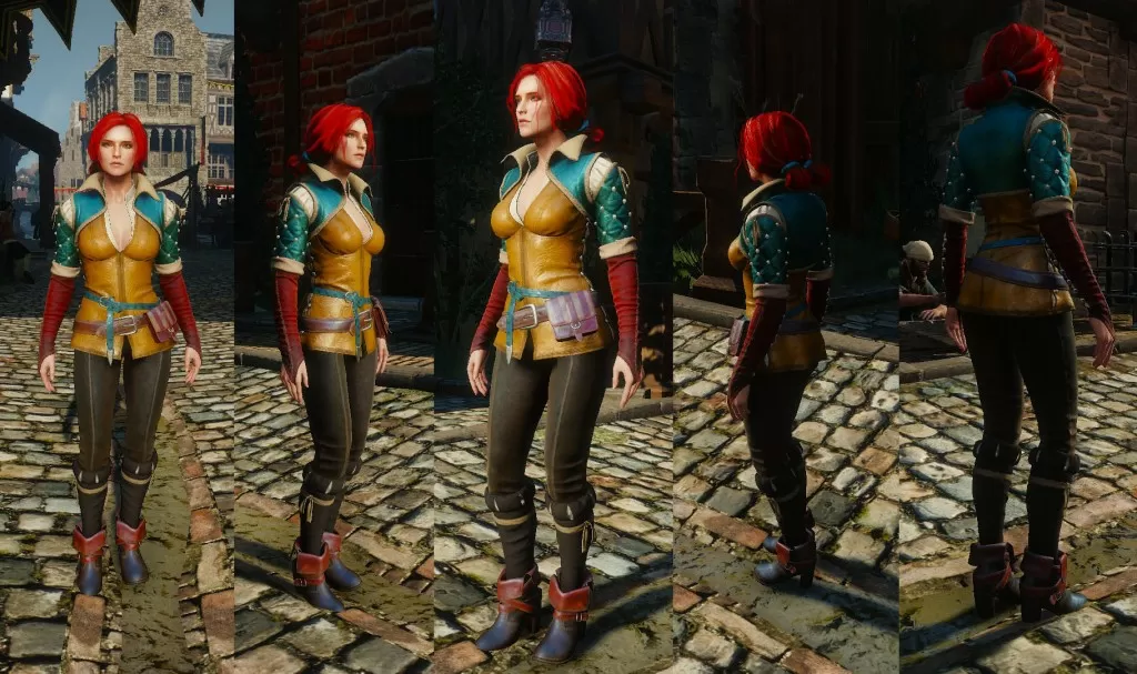 witcher 3 triss merigold basic look